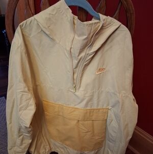 Nike Light Yellow Anorak Jacket
